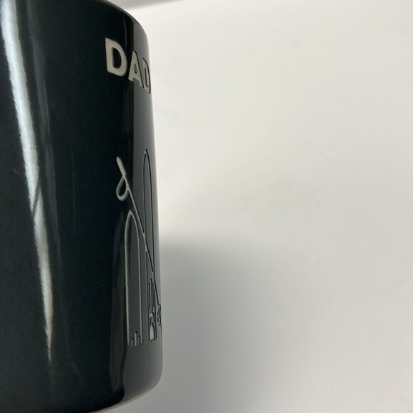 Dad etched gray coffee mugs 12 Oz Ski’s and poles - Picture 7 of 7